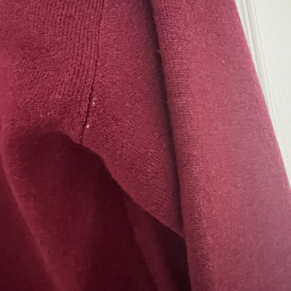 Aritzia Babaton Lance Cardigan Burgundy XXS - Picture 8 of 10